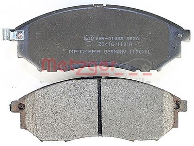 SET PLACUTE FRANA FRANA DISC METZGER AUTOTEILE 1170101 2