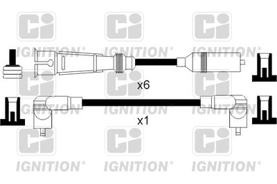 Комплект проводов зажигания QUINTON HAZELL XC856 для VW LT