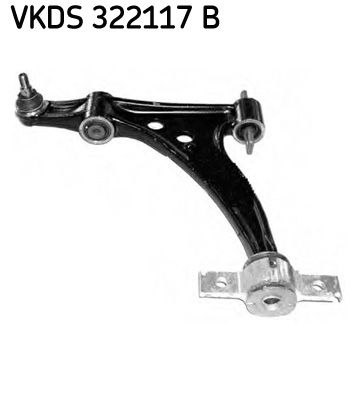 Control/Trailing Arm, wheel suspension VKDS 322117 B