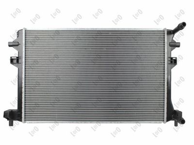 радиатор, охлаждане на двигателя ABAKUS 053-017-0099-B