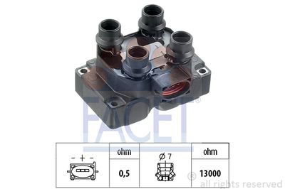 Катушка зажигания FACET 9.6199S для FORD ORION
