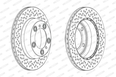 DISC FRANA FERODO DDF2028C 1