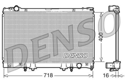 DENSO DRM51002 Крышка радиатора  для LEXUS LS (Лексус Лс)