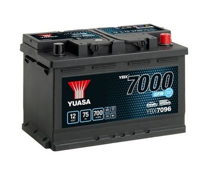 YUASA Accu / Batterij YBX7000 EFB Start Stop Plus Batteries (YBX7096)