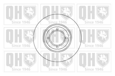 QUINTON HAZELL BDC3284 Тормозной диск 