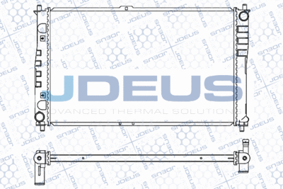 Радиатор, охлаждение двигателя JDEUS M-0650030 для KIA CARNIVAL