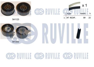 Комплект ремня ГРМ RUVILLE 550362 для RENAULT VEL