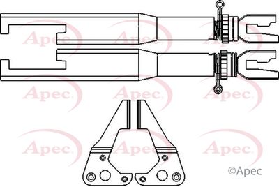 Adjuster, braking system APEC ADB3020