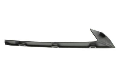 Grillestrip vooraan Voor Links (plastic, zilver) past: BMW 5 F10, F11 06.13-02.17