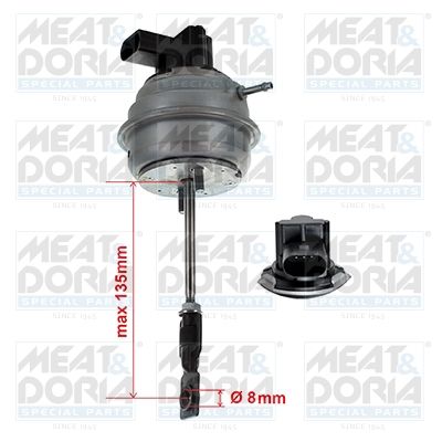 Клапан регулирования давления нагнетателя MEAT & DORIA 64015 для MITSUBISHI LANCER