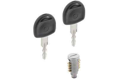 Slotinzet met sleutel past: OPEL ASTRA F, COMBO B, CORSA B, TIGRA A 09.91-12.02