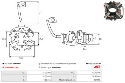 SUPORT PERII AS-PL SBH0006 1