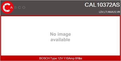 Генератор CASCO CAL10372AS для LTI TX