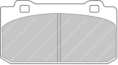 BREMSBELAGSATZ SCHEIBENBREMSE FERODO RACING FCP441H