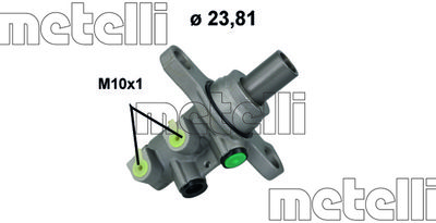 Главный тормозной цилиндр METELLI 05-1183 для CHEVROLET AVEO