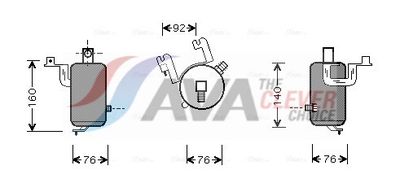 изсушител, климатизация AVA Clever Choice CND203