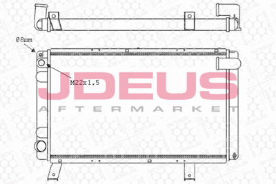 KüHLER MOTORKüHLUNG JDEUS M0210180
