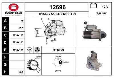 STARTER EAI 12695