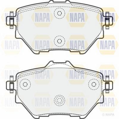 Brake Pad Set NAPA NBP1233