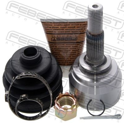 Шарнирный комплект, приводной вал FEBEST 0210-C11 для NISSAN (DFAC) TIIDA