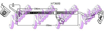 KAWE H7360Q Тормозной шланг  для HYUNDAI ix35 (Хендай Иx35)