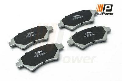 stabdžių trinkelių rinkinys, diskinis stabdys 1B1029 ProfiPower