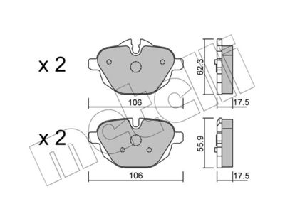 SET PLACUTE FRANA FRANA DISC METELLI 2209200