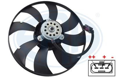 Вентилятор, охлаждение двигателя WILMINK GROUP WG2101714 для VW FOX