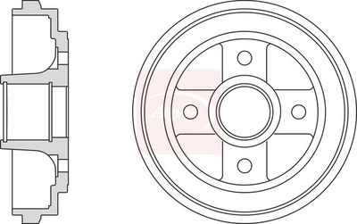 APEC Brake Drum DRM9970