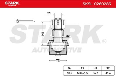Шарнири STARK SKSL-0260283