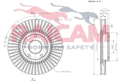 DISC FRANA RAICAM RD00537 2