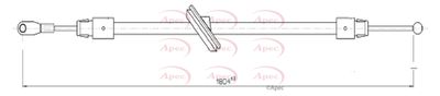 Cable Pull, parking brake APEC CAB1601