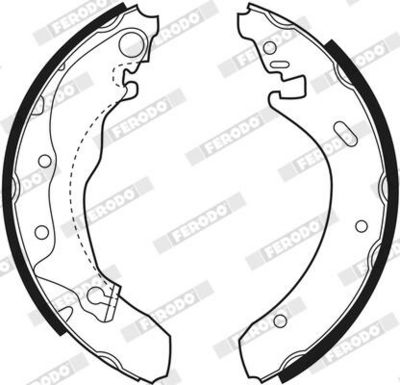 BREMSBACKENSATZ FERODO FSB422 2