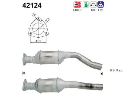 Katalizator AS 8D0131089AX
