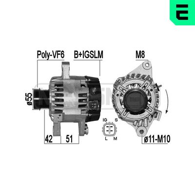 GENERATOR / ALTERNATOR ERA 209435