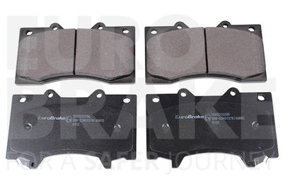 EUROBRAKE 5502222296 Тормозные колодки и сигнализаторы для NISSAN PATROL VI (Y62) 5.6 EUROBRAKE 5502222296 Тормозные колодки и сигнализаторы для NISSAN PATROL VI (Y62) 5.6