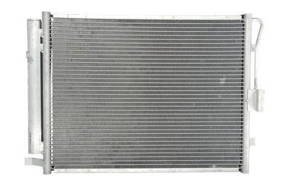 A/C condensator (met droger) past: KIA SOUL I 1.6/1.6D/1.6LPG 02.09-12.14