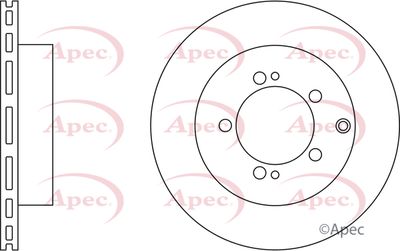 Brake Disc APEC DSK2261