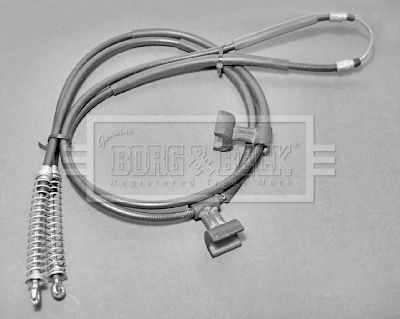 Тросик, cтояночный тормоз BORG & BECK BKB1165 для LANCIA PRISMA