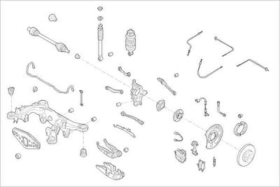 RADAUFHäNGUNG DELPHI OEMERC000019790R