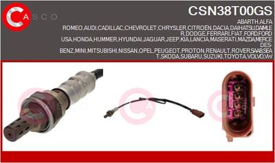 Lambda sonda CASCO CSN38T00GS