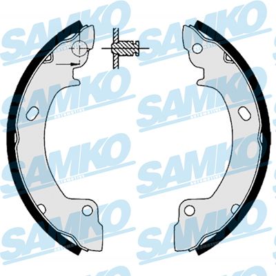SAMKO 86410 Тормозные колодки барабанные  для HYUNDAI PONY (X-1) 1.5 (X-1)