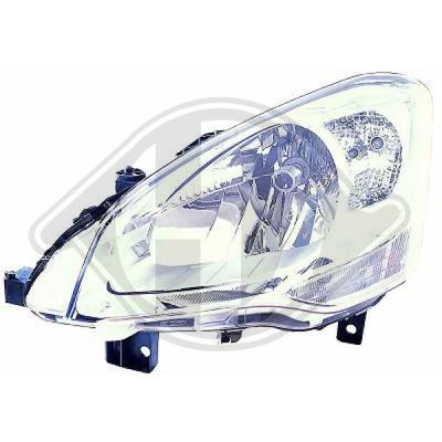 DIEDERICHS 4013680 Основная фара  для CITROËN BERLINGO (Ситроен Берлинго)