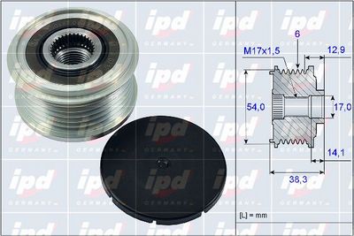 SISTEM ROATA LIBERA GENERATOR IPD 153964