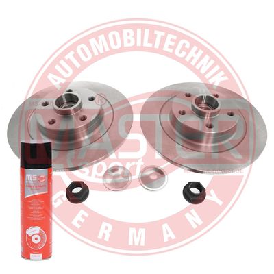 Tarcza hamulcowa MASTER-SPORT GERMANY 2401106044B-SET-MSP