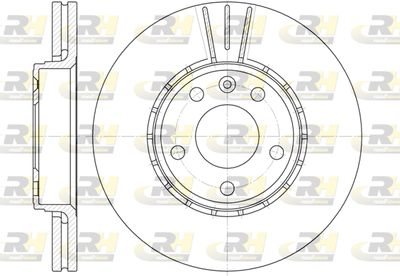 ROADHOUSE 6682.10 Тормозные диски  для NISSAN PRIMASTAR (Ниссан Примастар)