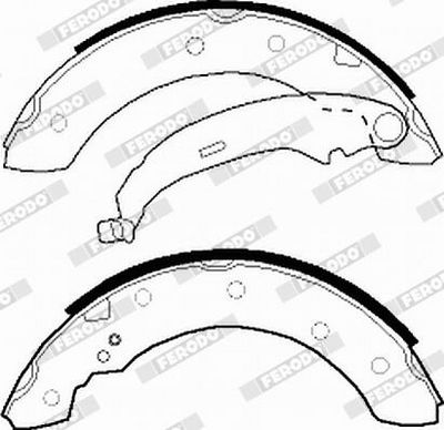 SET SABOTI FRANA FERODO FSB519 3