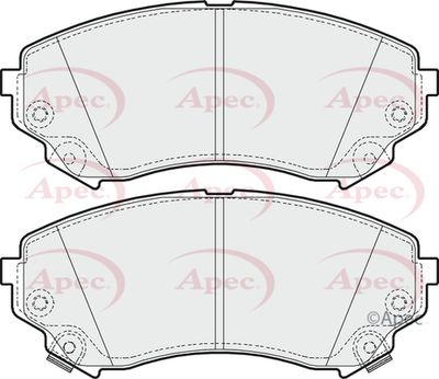 Brake Pad Set APEC PAD1639