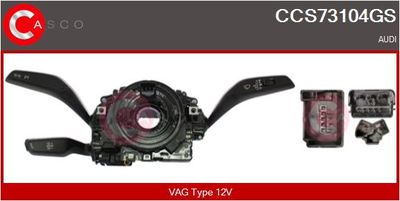 Spínač řízení CASCO CCS73104GS