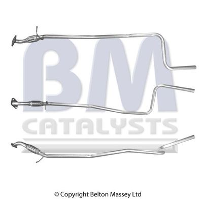 Avgasrör BM CATALYSTS BM50243